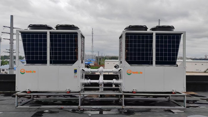 Ang berdeng simula ng 15-15 na panahon: Ang dual-source na heat pump ay nakakatulong sa zero-carbon park / factory construction Ang berdeng simula ng 15-15 na panahon: Ang dual-source na heat pump ay nakakatulong sa zero-carbon park / factory construction