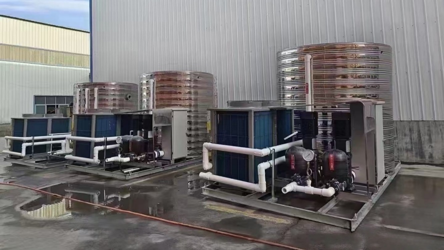 Pagtatatag ng isang self-built na industrial park para sa green upgrade! Ang dual-source heat pump ay nagtatakda ng bagong benchmark para sa mga zero-carbon factory na gusali. Pagtatatag ng isang self-built na industrial park para sa green upgrade! Ang dual-source heat pump ay nagtatakda ng bagong benchmark para sa mga zero-carbon factory na gusali.