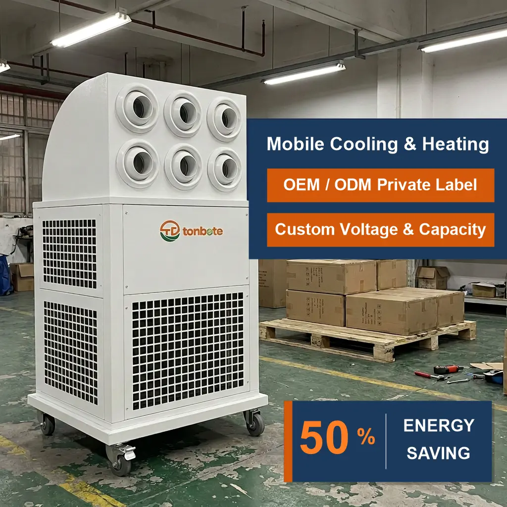 Wholesale Custom 380V Portable All in One Mobile Industrial Air Conditioner para sa Construction Site Workshop Warehouse Wholesale Custom 380V Portable All in One Mobile Industrial Air Conditioner para sa Construction Site Workshop Warehouse